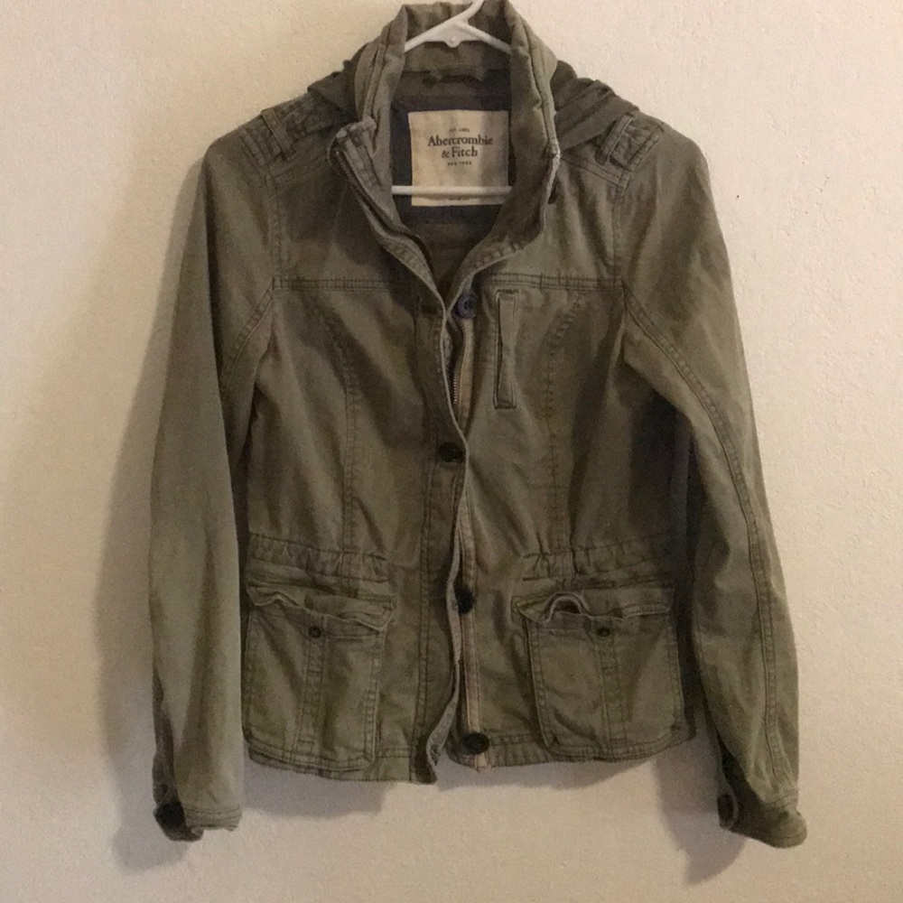 Abercrombie military style jacket